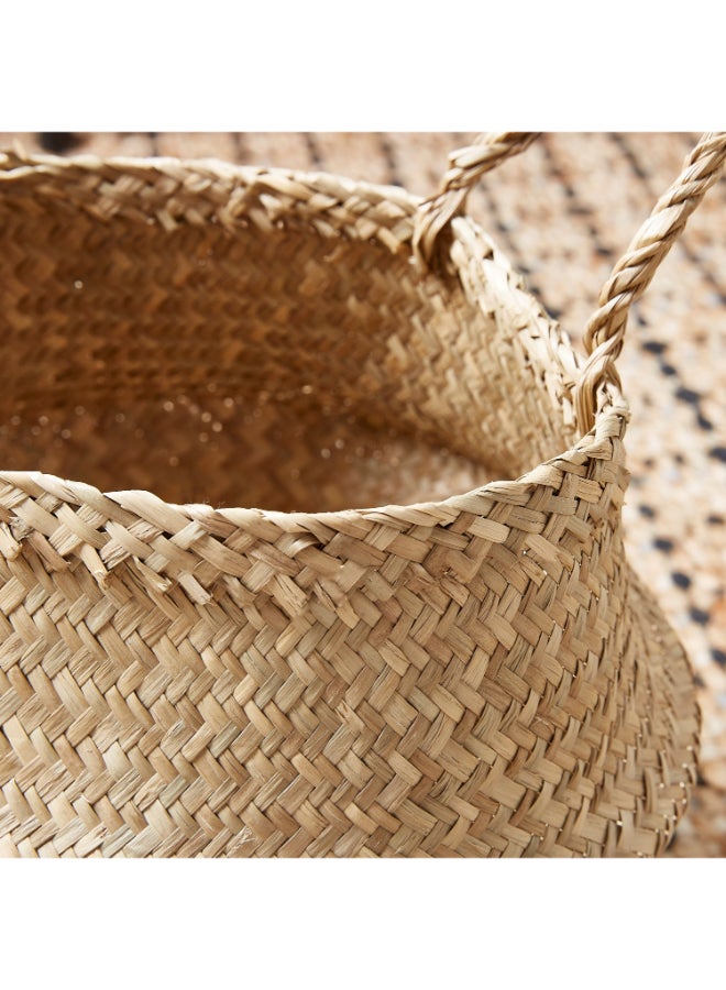 Home Box Natura Seagrass Laundry Basket - 25x32 cm - Image 4